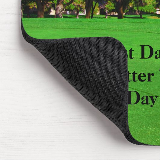 Bester Tag des Golfs Mousepad (Ecke)