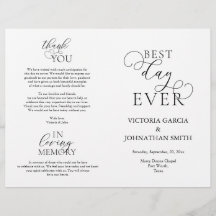 Bester Tag je, Hochzeitsfeier umkehrbar