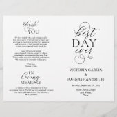 Bester Tag je, Hochzeitsfeier umkehrbar (Vorderseite)