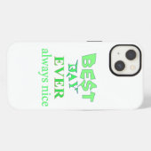 Bester Tag je iPhone Hülle (Rückseite (Horizontal))