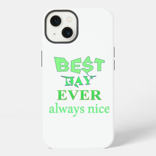 Bester Tag je iPhone Hülle (Rückseite)