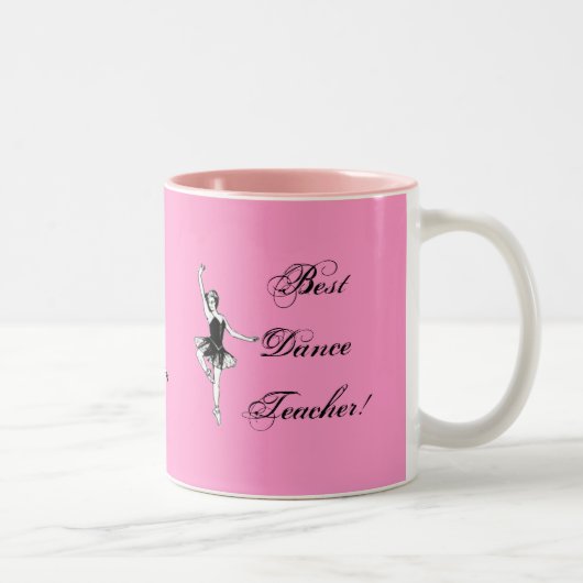 Bester Tanz-Lehrer! - Tasse (Rechts)