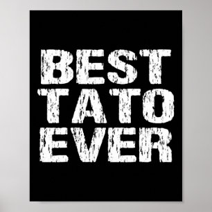Bester Tato Aller Zeiten Dad Ukraine Abgenutzt  Poster