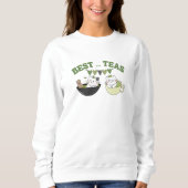 Bester Tee, Matcha Sweatshirt (Vorderseite)