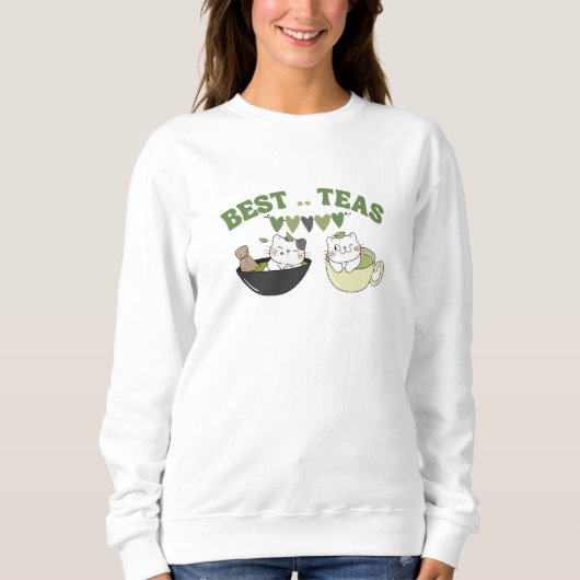 Bester Tee, Matcha Sweatshirt (Vorderseite)