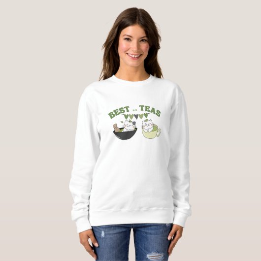 Bester Tee, Matcha Sweatshirt (Vorne ganz)