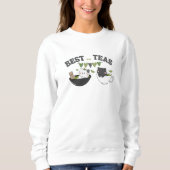 Bester Tee, Matcha Sweatshirt (Vorderseite)