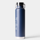 Bester Tennis-Vater je Trinkflasche (Rückseite)