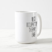 Bester Therapeut je, Berufstherapie, Beste Kaffeetasse (VorderseiteRechts)
