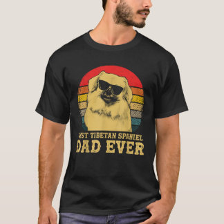 Bester Tibetanischer Spaniel-Vater überhaupt Hunde T-Shirt
