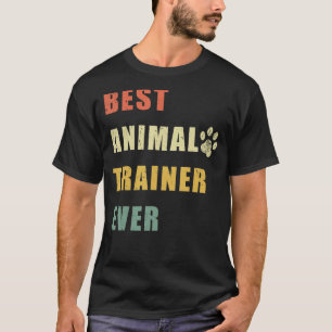 Bester Tiertrainer je Funny Vintag_1 T-Shirt