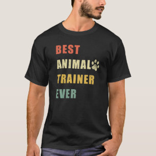Bester Tiertrainer je Vintag T-Shirt