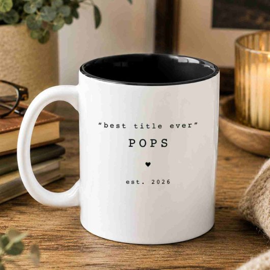 Bester Titel Aller Zeiten Pops Individuelle Tasse
