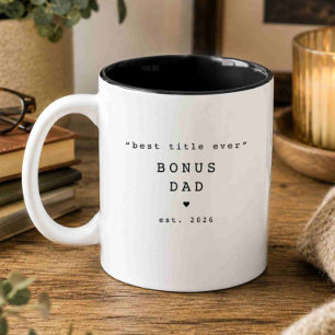 Bester Titel überhaupt Bonus Papa Individuelle Tas Zweifarbige Tasse
