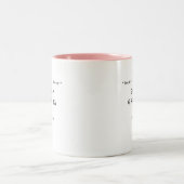 Bester Titel überhaupt Großmutter Custom-Mug Zweifarbige Tasse (Mittel)