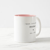 Bester Titel überhaupt Mamaw individuelles Tasse (VorderseiteRechts)