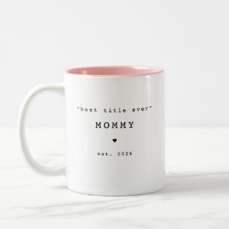 Bester Titel überhaupt Mami individuelles Tasse