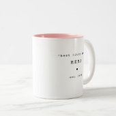 Bester Titel überhaupt Mema Individuelle Tasse (VorderseiteRechts)