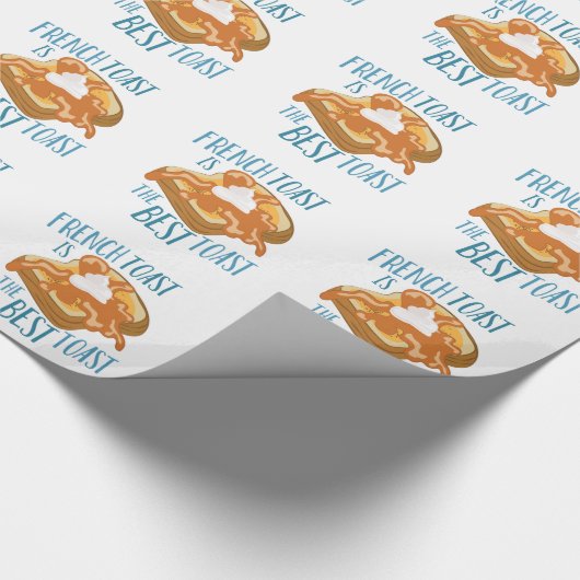 Bester Toast Geschenkpapier (Ecke)