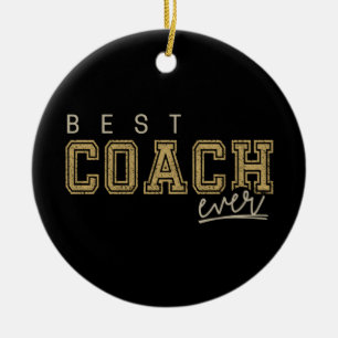 Bester Trainer Aller Zeiten Vintage-Design für Leh Keramik Ornament