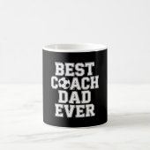 Bester Trainer Dad Ever Fußball-Enthusiast Coachin Kaffeetasse (Mittel)