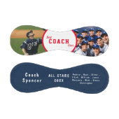 Bester Trainer je rot/blau Baseball (Paneele)