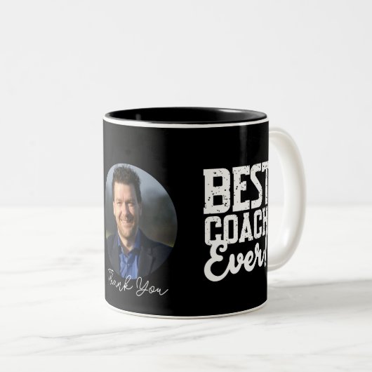 Bester Trainer je Zweifarbige Tasse (VorderseiteRechts)