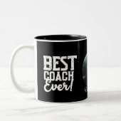 Bester Trainer je Zweifarbige Tasse (Links)