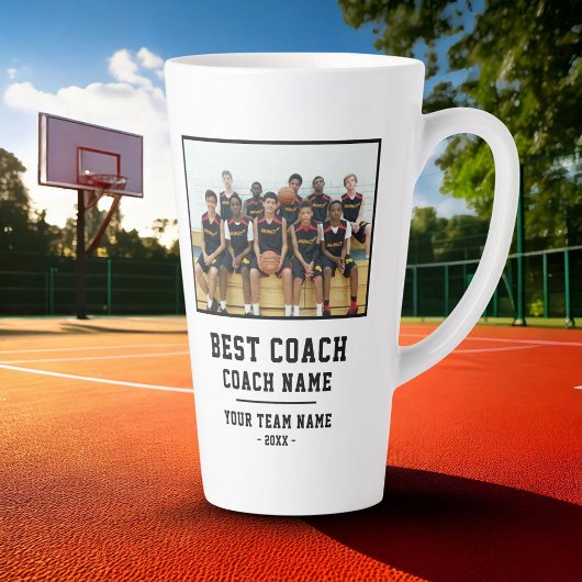Bester Trainer Team Name Foto Danke Milchtasse