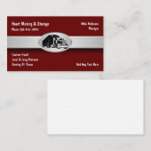 Bester Transport- und Speicherservice Visitenkarte (Vorne/Hinten)