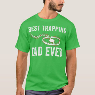 Bester Trapper Vater je Funny Father Trapper Falle T-Shirt