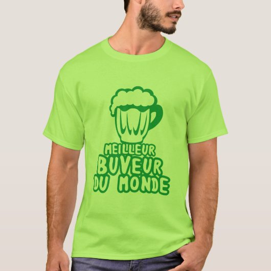 Bester Trinker T-Shirt (Vorderseite)