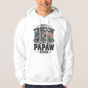 Bester Truck-fahrender Opa Ever Vintage Trucker Ve Hoodie