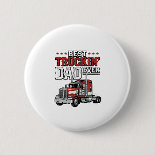 Bester Trucker-Vater aller Zeiten Vintage-Truck-Sh Button