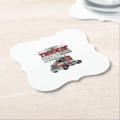 Bester Trucker-Vater aller Zeiten Vintage-Truck-Sh Untersetzer (angewinkelt)