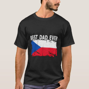 Bester tschechischer Vater je Vatertag Tschechien  T-Shirt