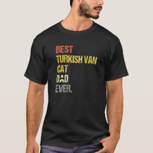 Bester Türkisch Van Katzen-Vater für Männer T-Shirt