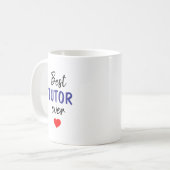 Bester Tutor je Kaffeetasse (Vorderseite Links)