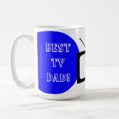 Bester TV-Vater! Kaffeetasse (Links)