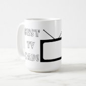 Bester TV-Vater! Kaffeetasse (Vorderseite Links)