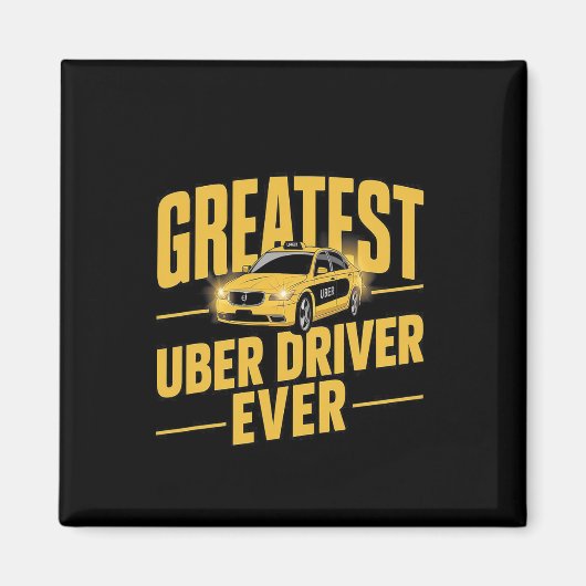 Bester Uber Driver je Uber Driver Funny 1 Magnet (Vorne)