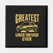 Bester Uber Driver je Uber Driver Funny 3 Magnet (Vorne)
