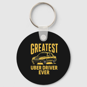 Bester Uber Driver je Uber Driver Funny 3 Schlüsselanhänger