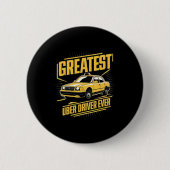 Bester Uber Driver je Uber Driver Funny Button (Vorderseite)