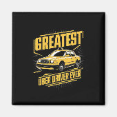 Bester Uber Driver je Uber Driver Funny Magnet (Vorne)