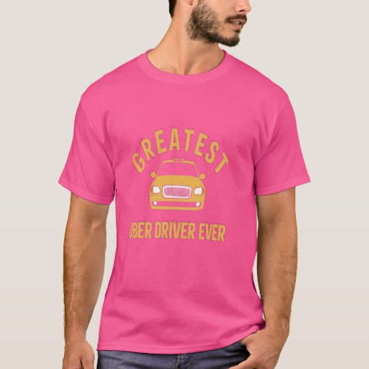 Bester Uber Driver je Uber Driver Funny T-Shirt (Vorderseite)