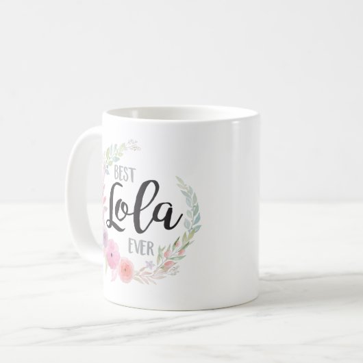 Bester überhaupt Lola Kaffeetasse (Vorderseite Links)