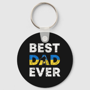 Bester ukrainischer Vater überhaupt Ukraine Daddy  Schlüsselanhänger
