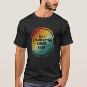 Bester Ultramarathon-Runner je Funny Ultramarathon T-Shirt (Vorderseite)