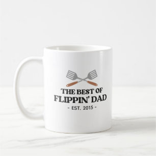 Bester umdrehender Papa Spatel Lustig Retro  Kaffeetasse
